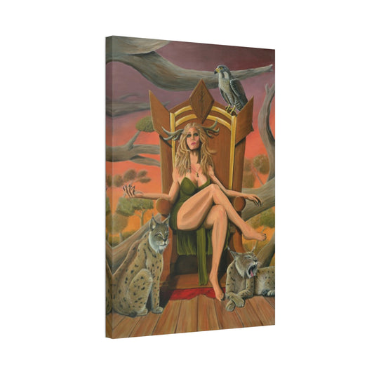 The Seer – 24x36 Original Acrylic Painting on Canvas by Andy Carlson