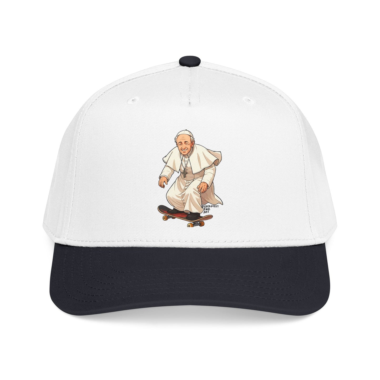 Skateboarding Pope Baseball Cap