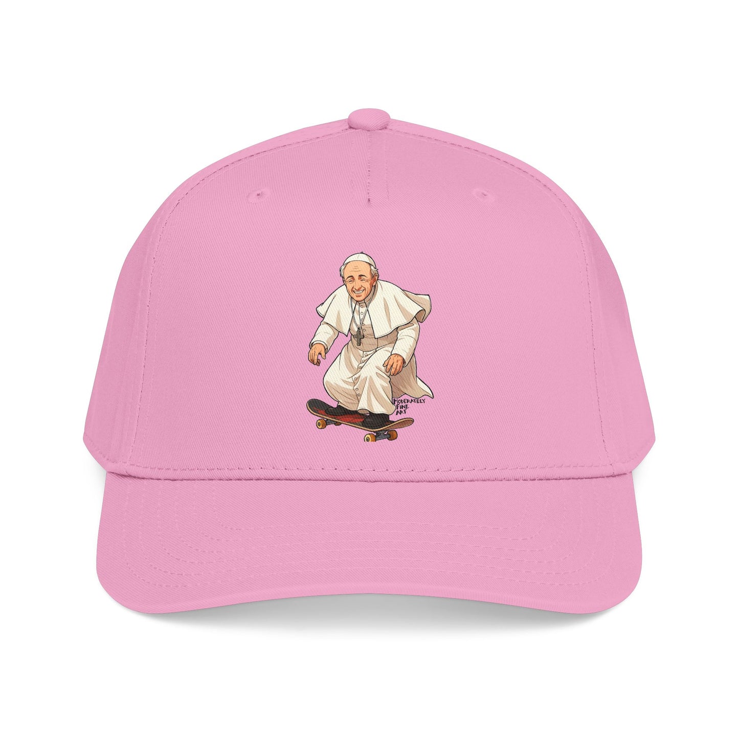 Skateboarding Pope Baseball Cap