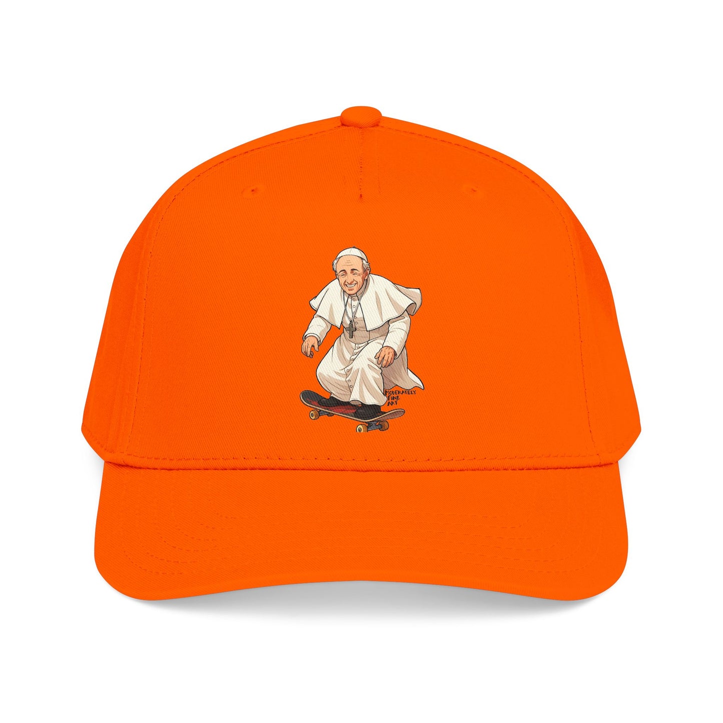 Skateboarding Pope Baseball Cap