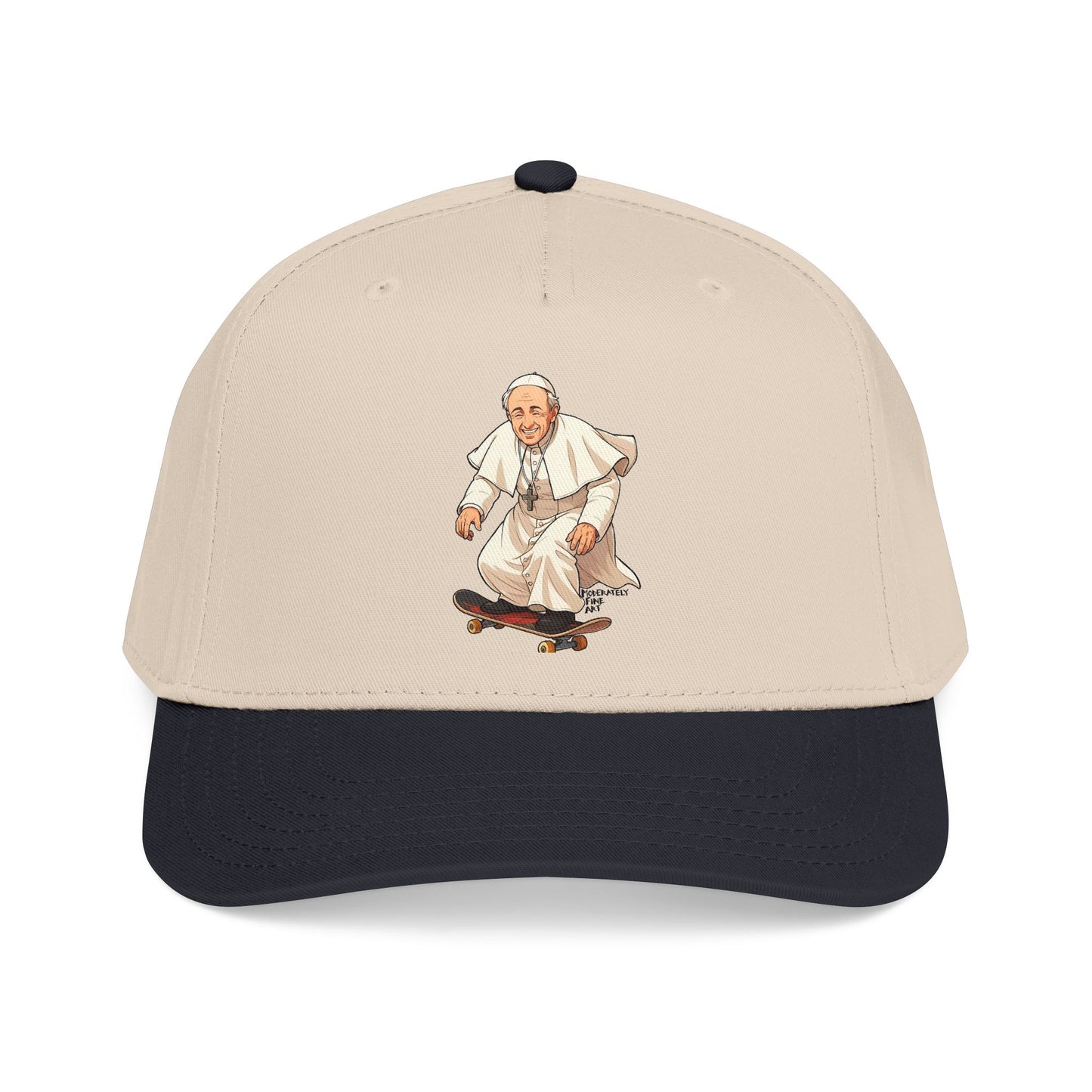 Skateboarding Pope Baseball Cap
