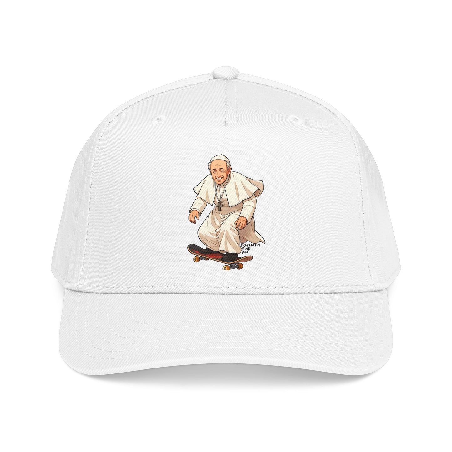 Skateboarding Pope Baseball Cap