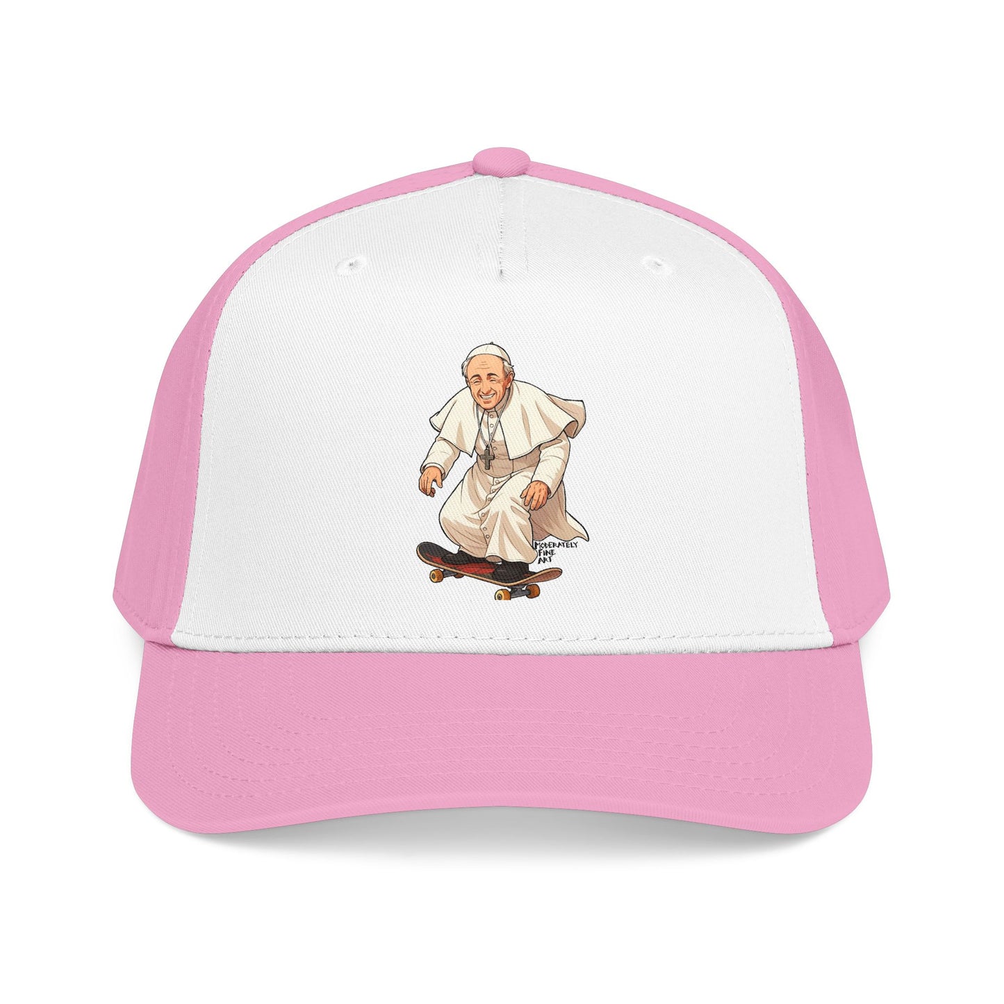 Skateboarding Pope Baseball Cap