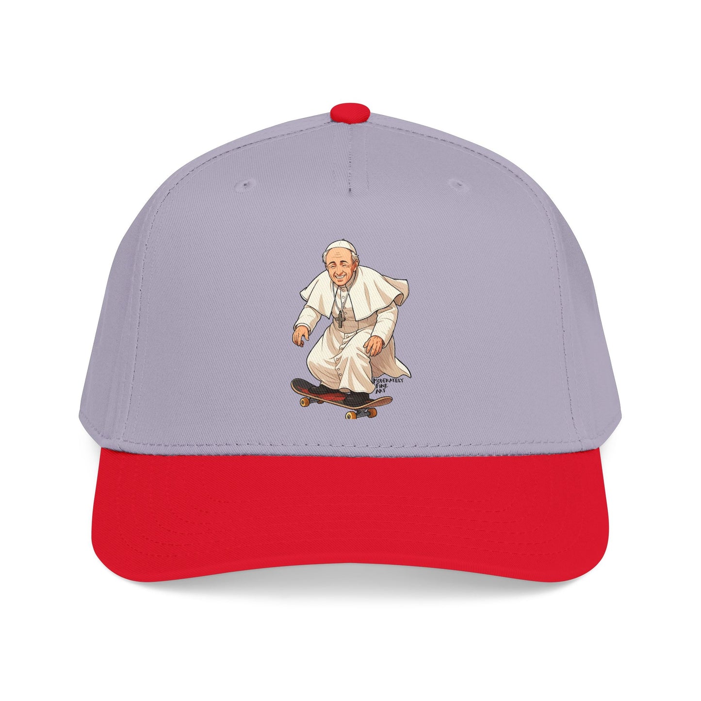 Skateboarding Pope Baseball Cap