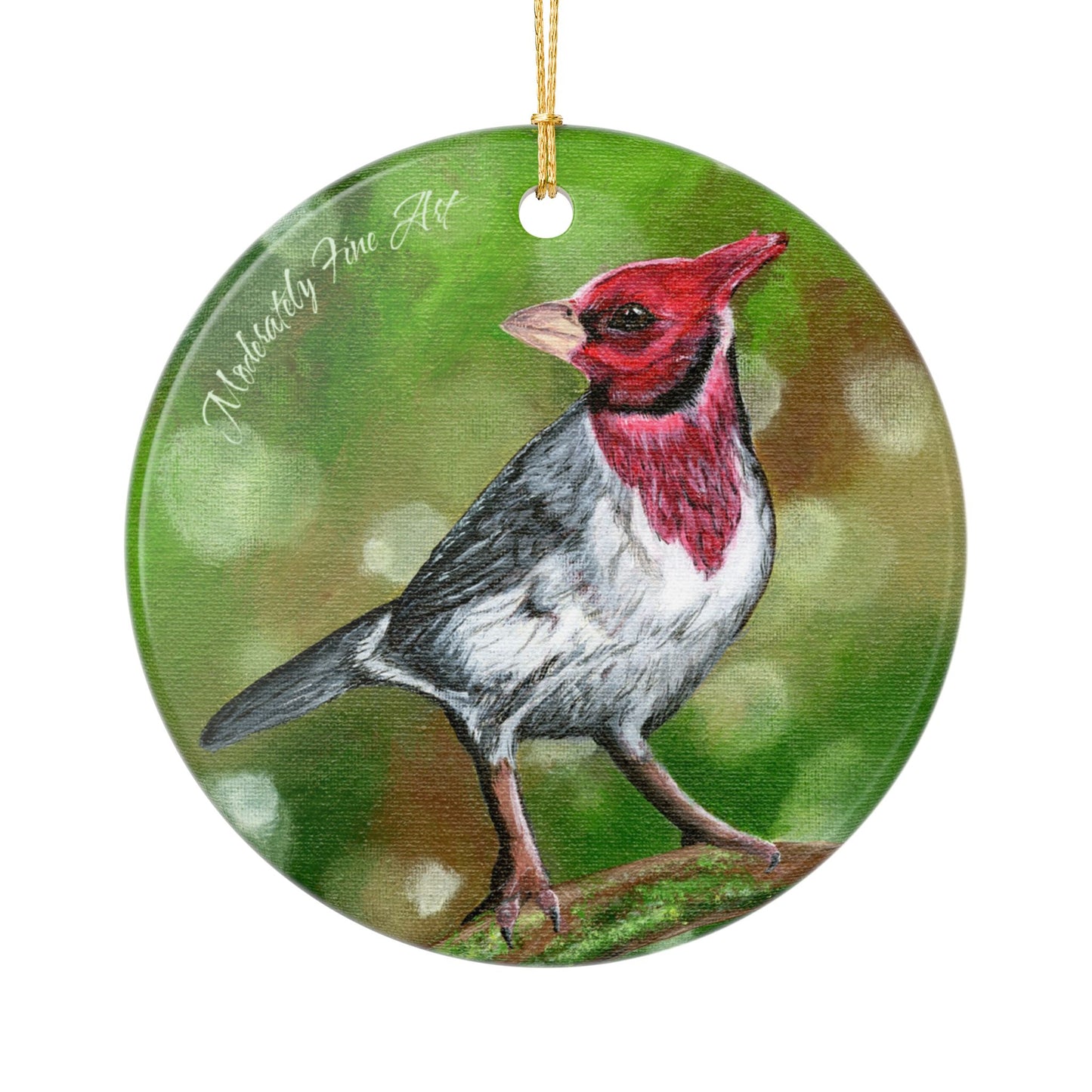 Lil Red – Holiday Ornament Featuring Art by Andy Carlson