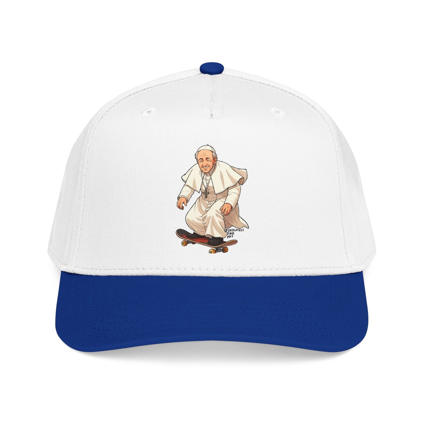 Skateboarding Pope Baseball Cap