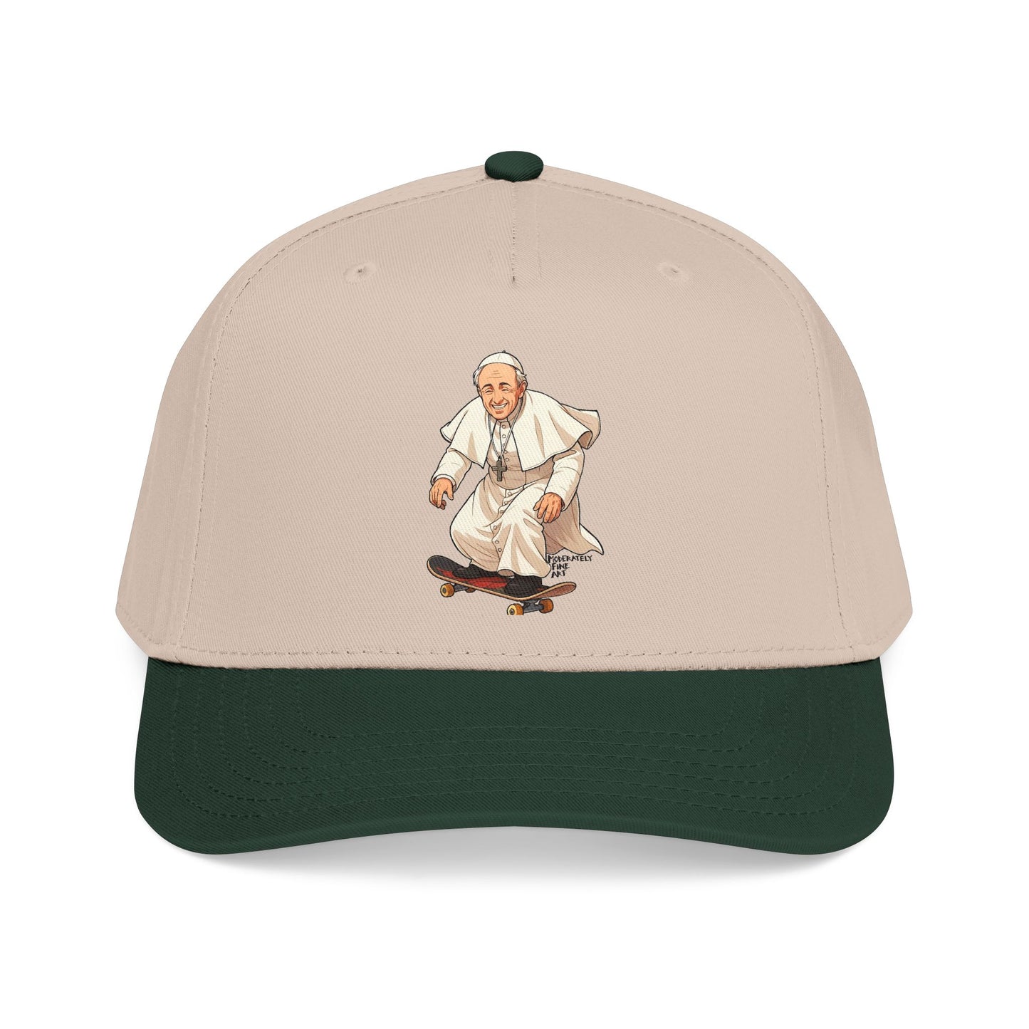 Skateboarding Pope Baseball Cap