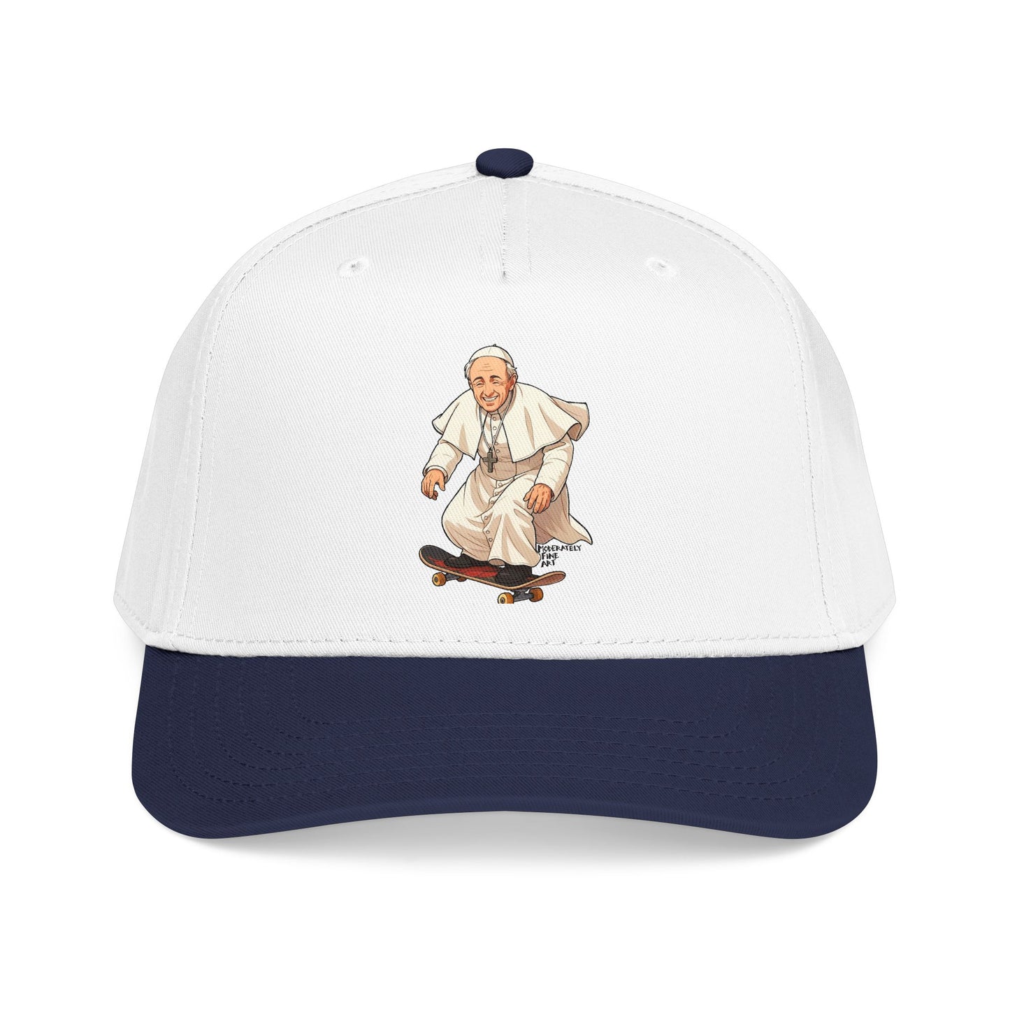 Skateboarding Pope Baseball Cap
