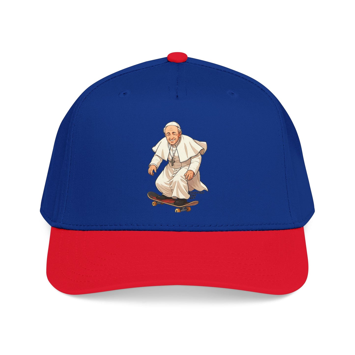 Skateboarding Pope Baseball Cap