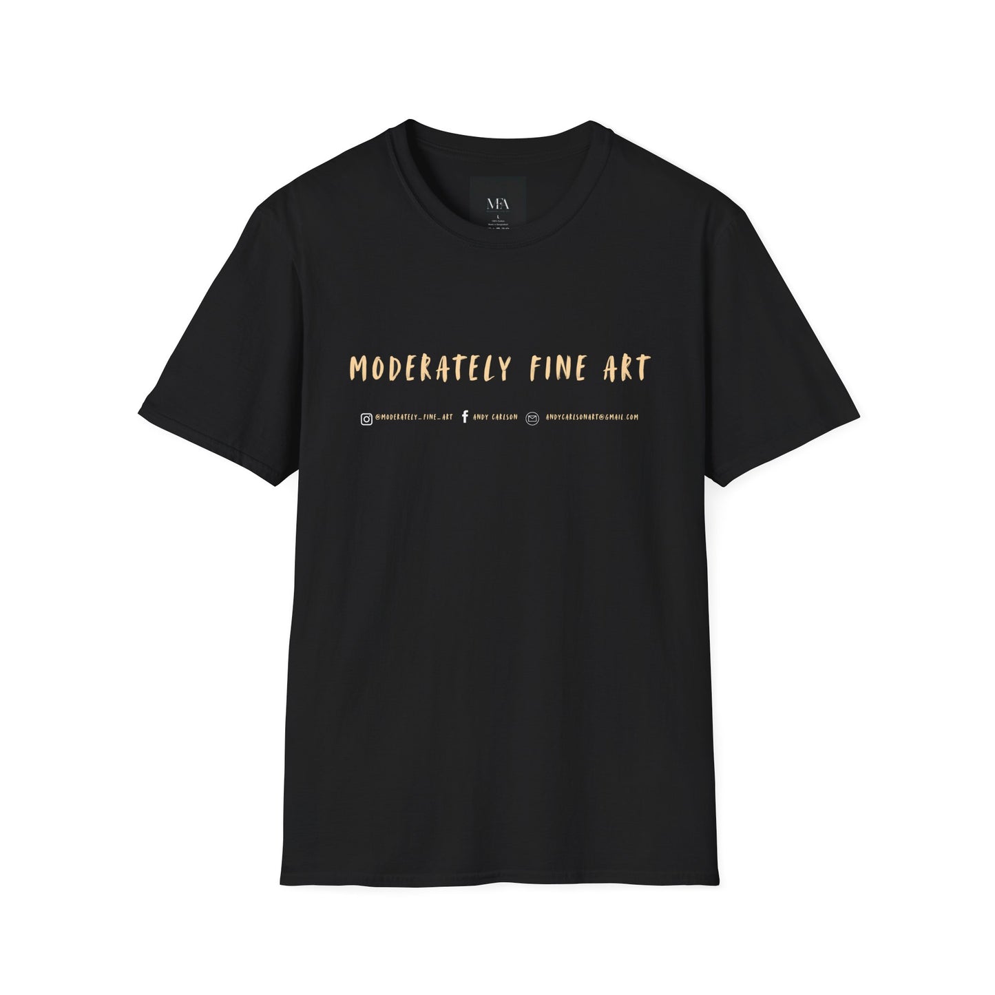 Moderately Fine Art Unisex T-Shirt - Small Business Fine Art