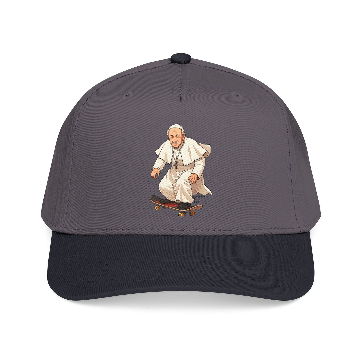 Skateboarding Pope Baseball Cap