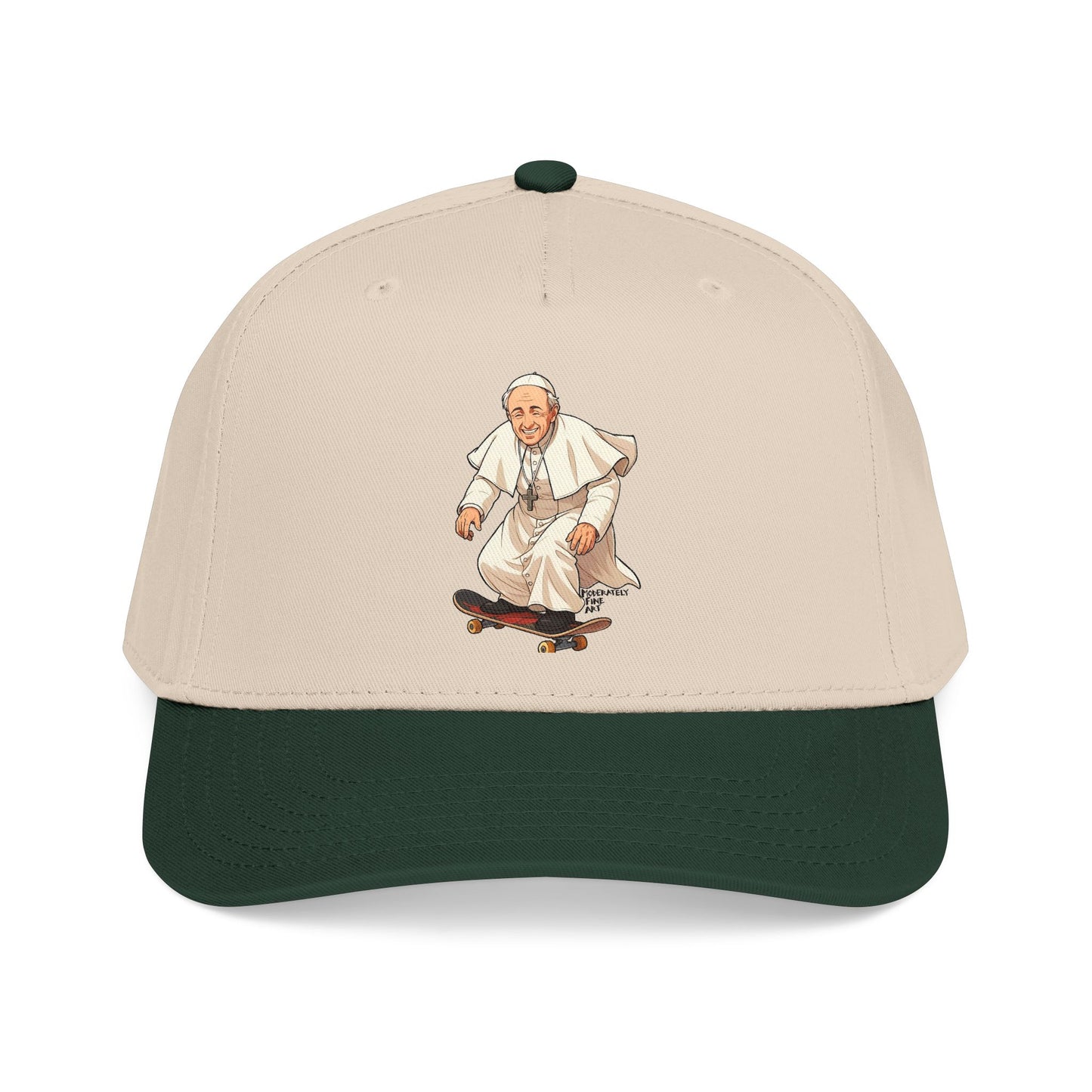 Skateboarding Pope Baseball Cap