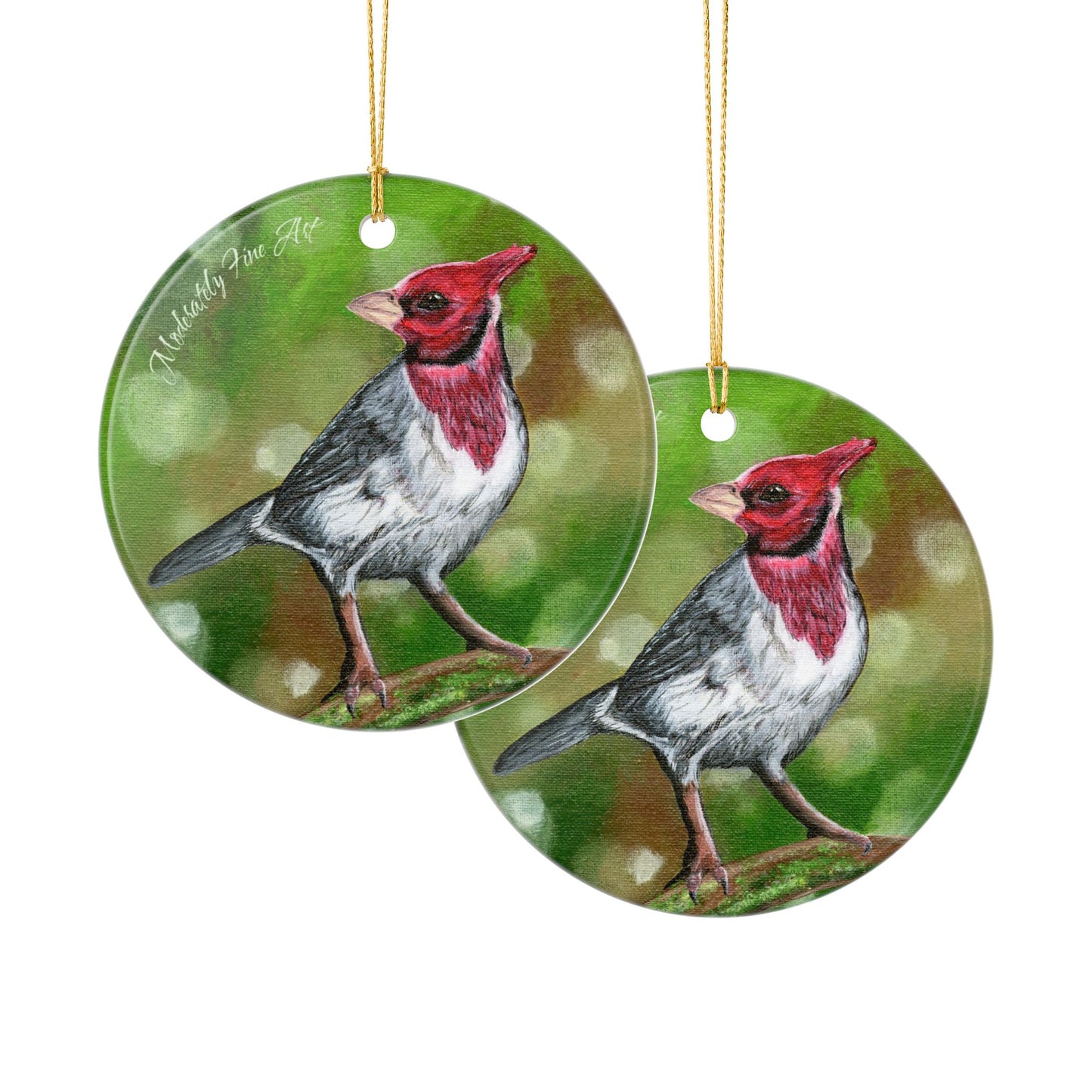 Lil Red – Holiday Ornament Featuring Art by Andy Carlson