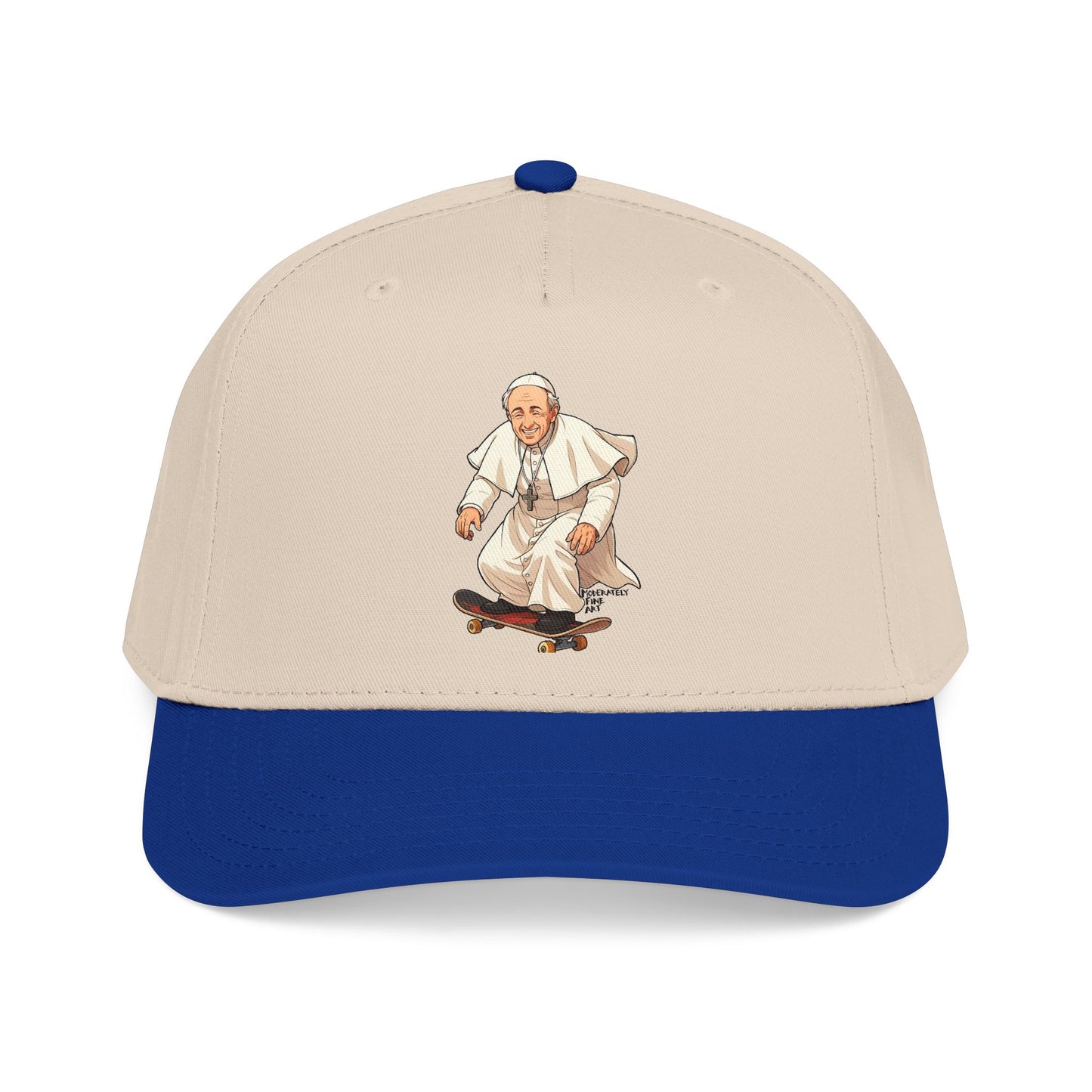 Skateboarding Pope Baseball Cap