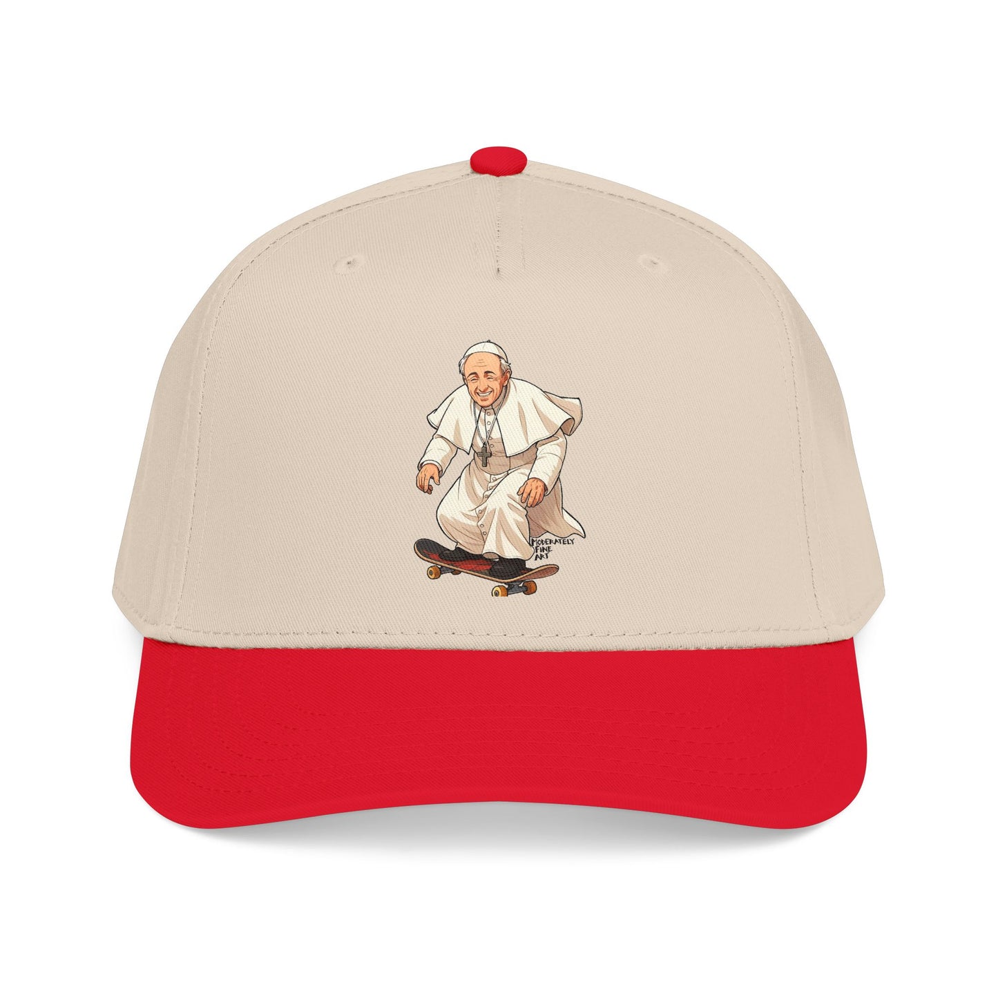Skateboarding Pope Baseball Cap