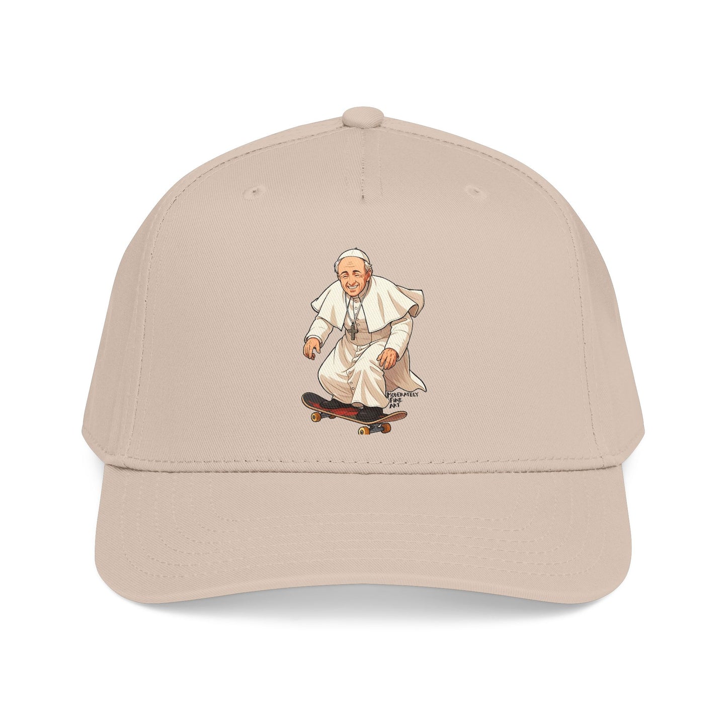 Skateboarding Pope Baseball Cap