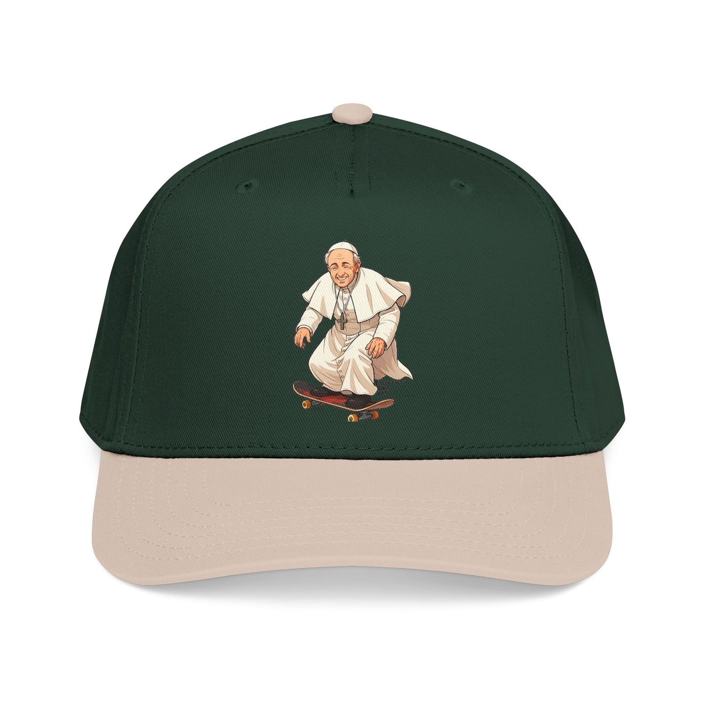 Skateboarding Pope Baseball Cap