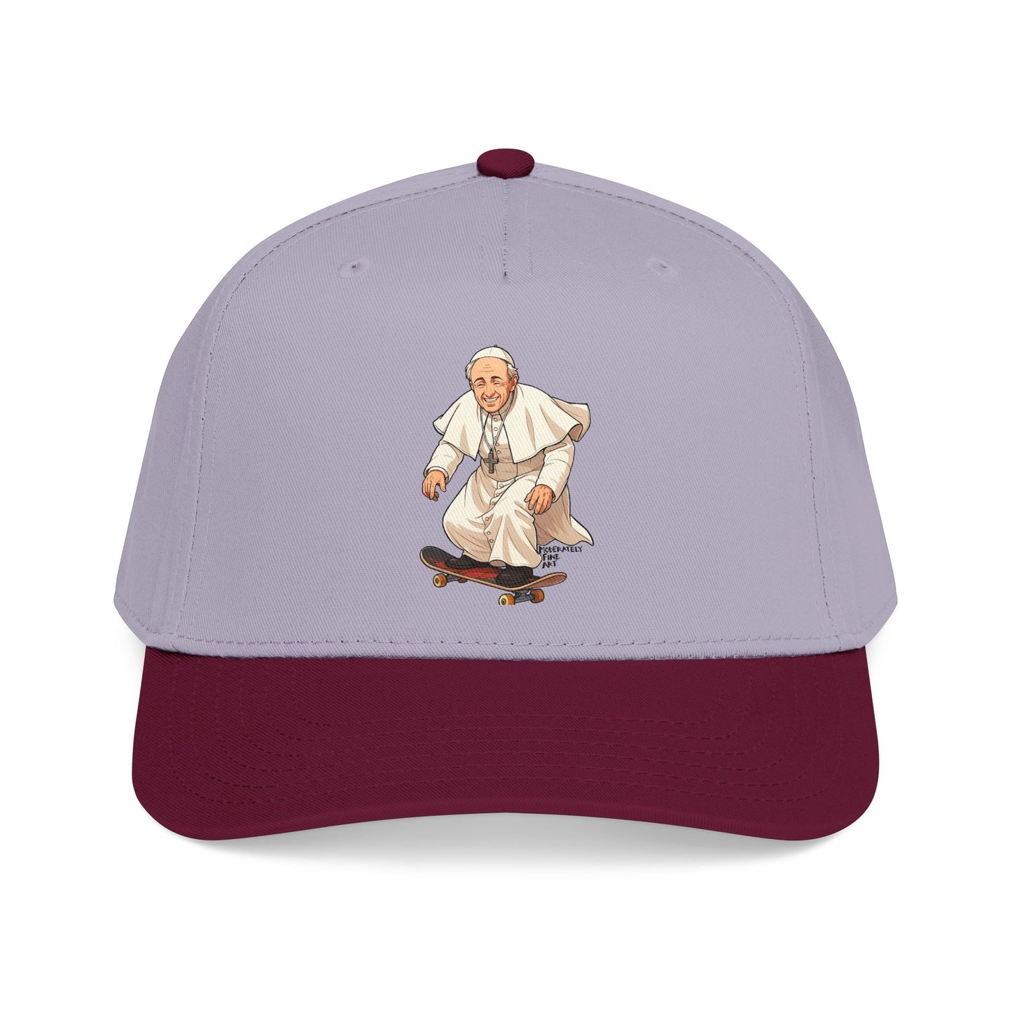 Skateboarding Pope Baseball Cap