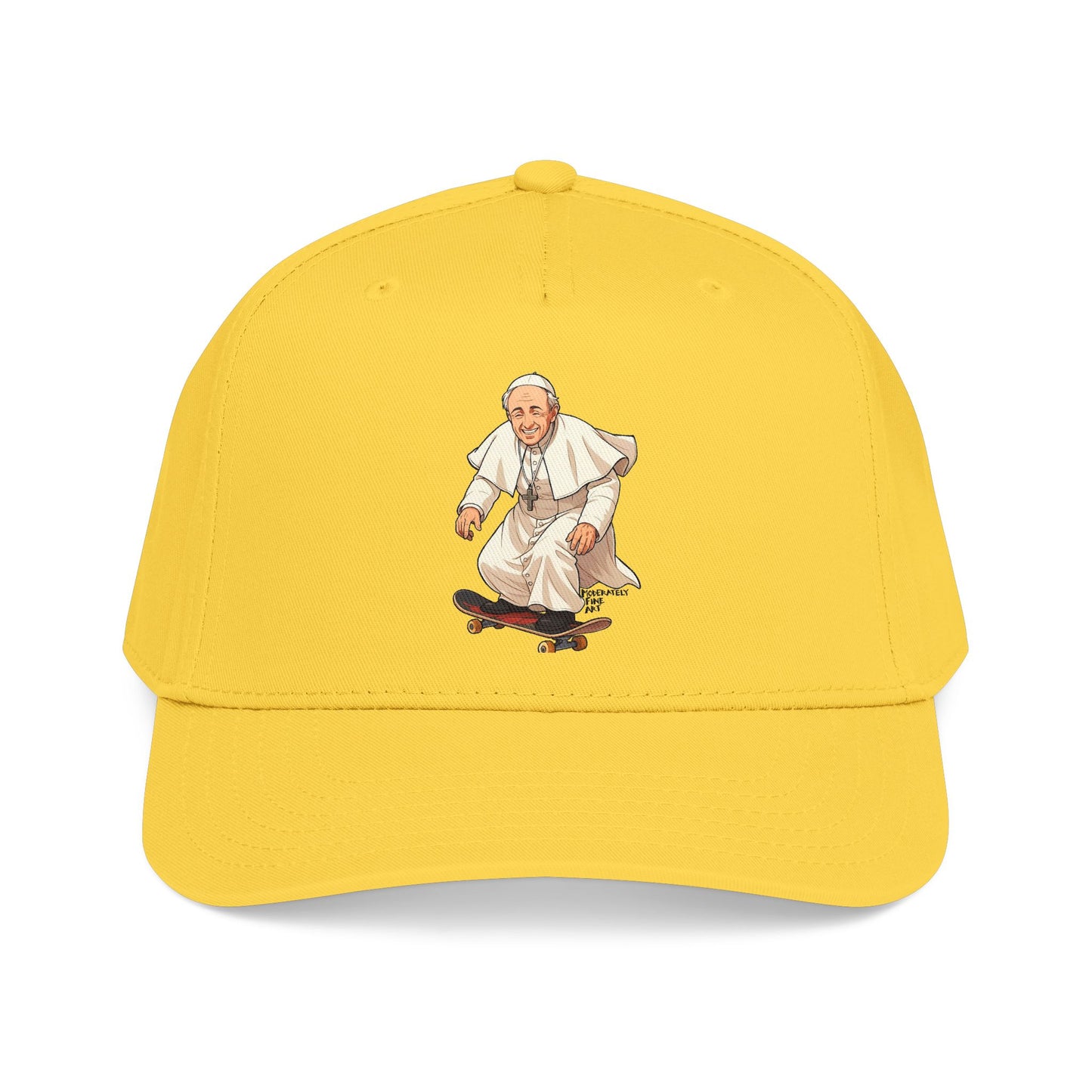 Skateboarding Pope Baseball Cap