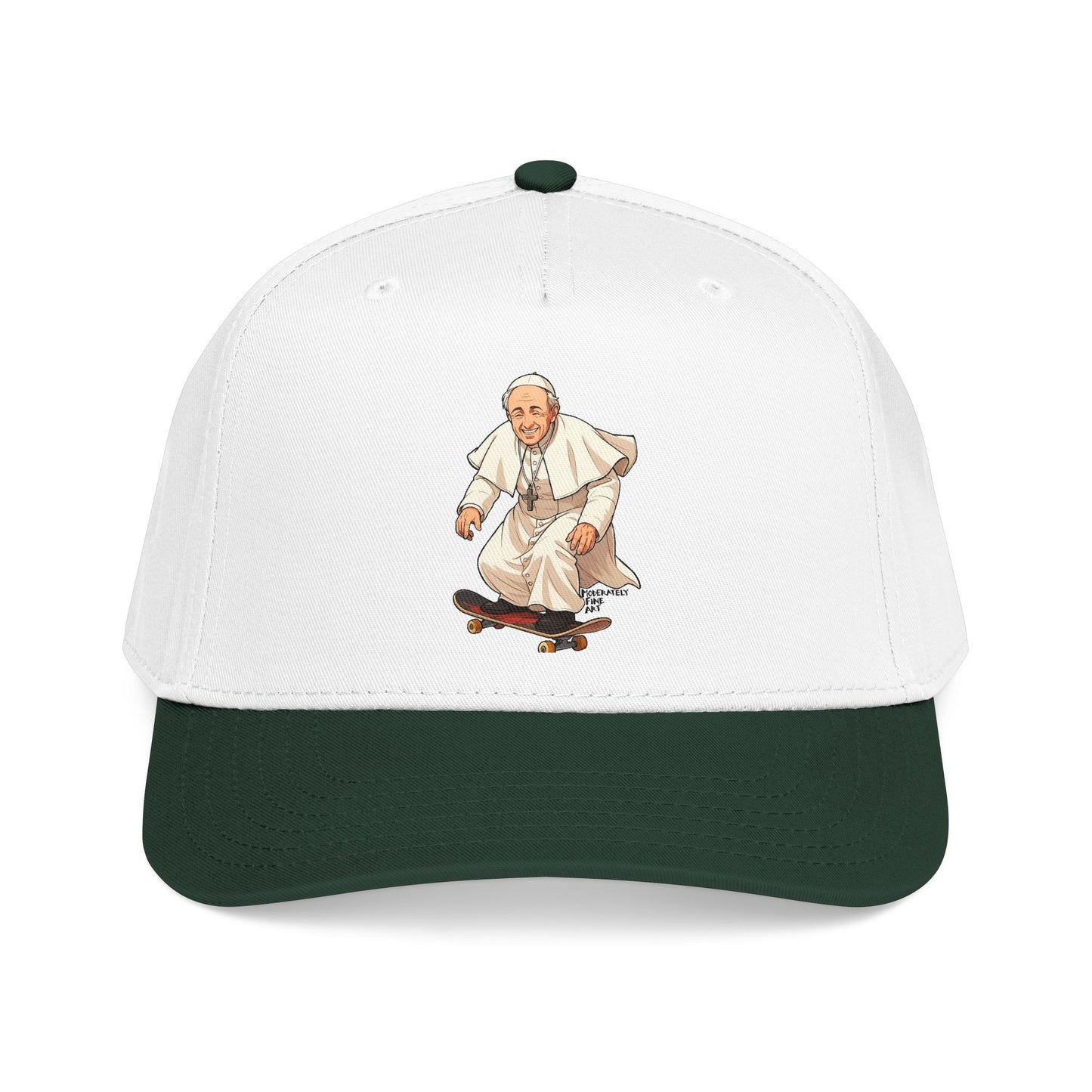 Skateboarding Pope Baseball Cap
