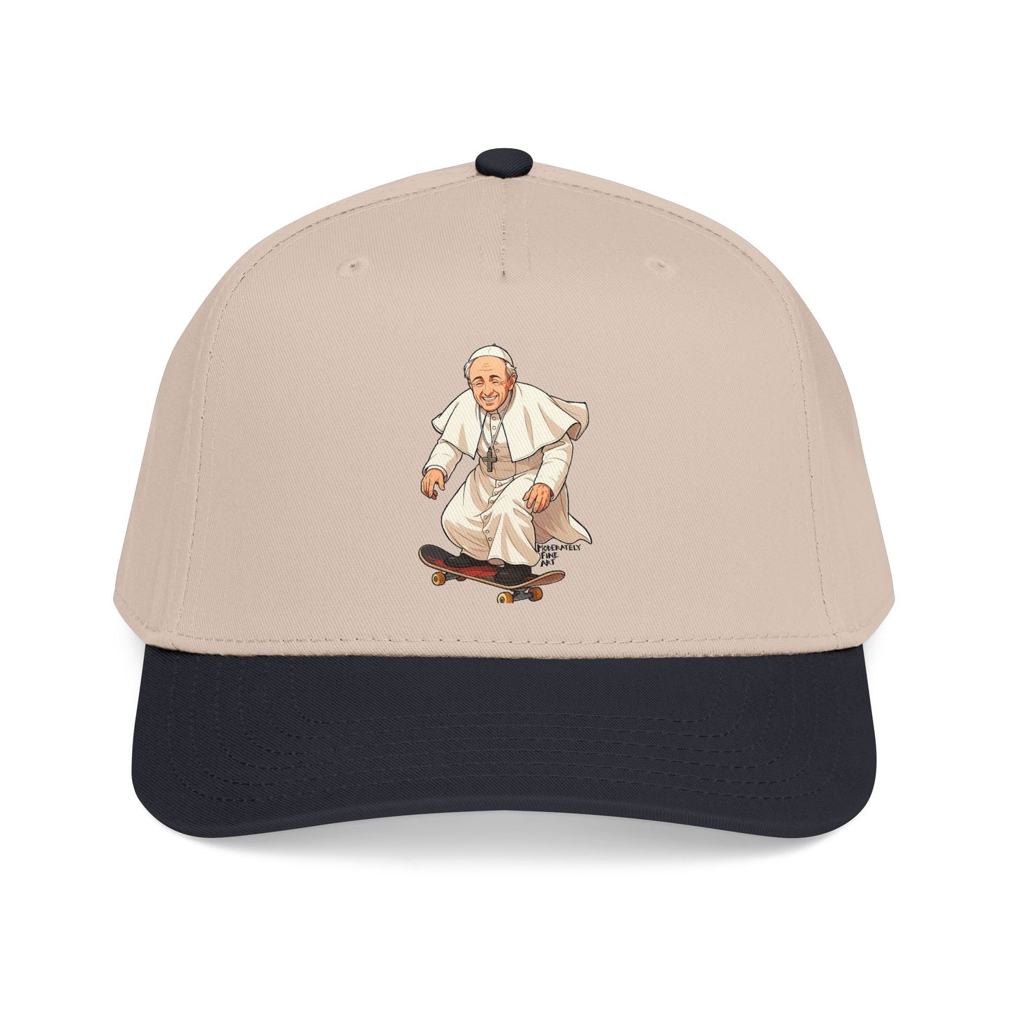 Skateboarding Pope Baseball Cap