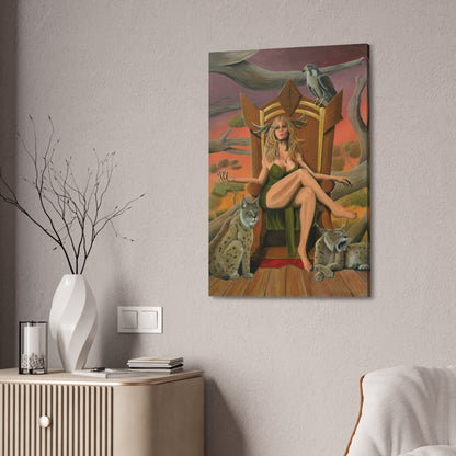 The Seer – 24x36 Original Acrylic Painting on Canvas by Andy Carlson