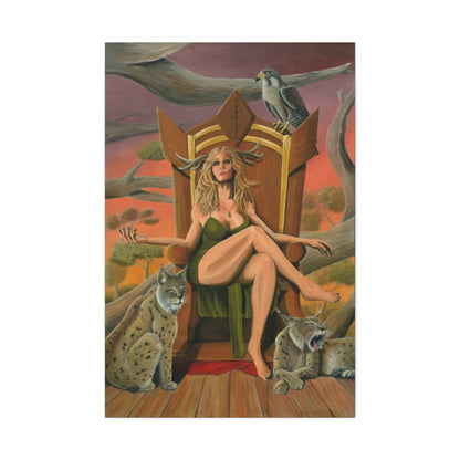 The Seer – 24x36 Original Acrylic Painting on Canvas by Andy Carlson