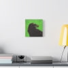Murder 3 – Original Crow Painting on 8x8 Canvas by Andy Carlson