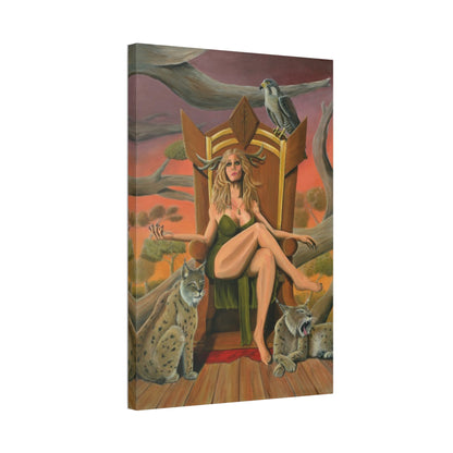 The Seer – 24x36 Original Acrylic Painting on Canvas by Andy Carlson