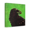 Murder 3 – Original Crow Painting on 8x8 Canvas by Andy Carlson