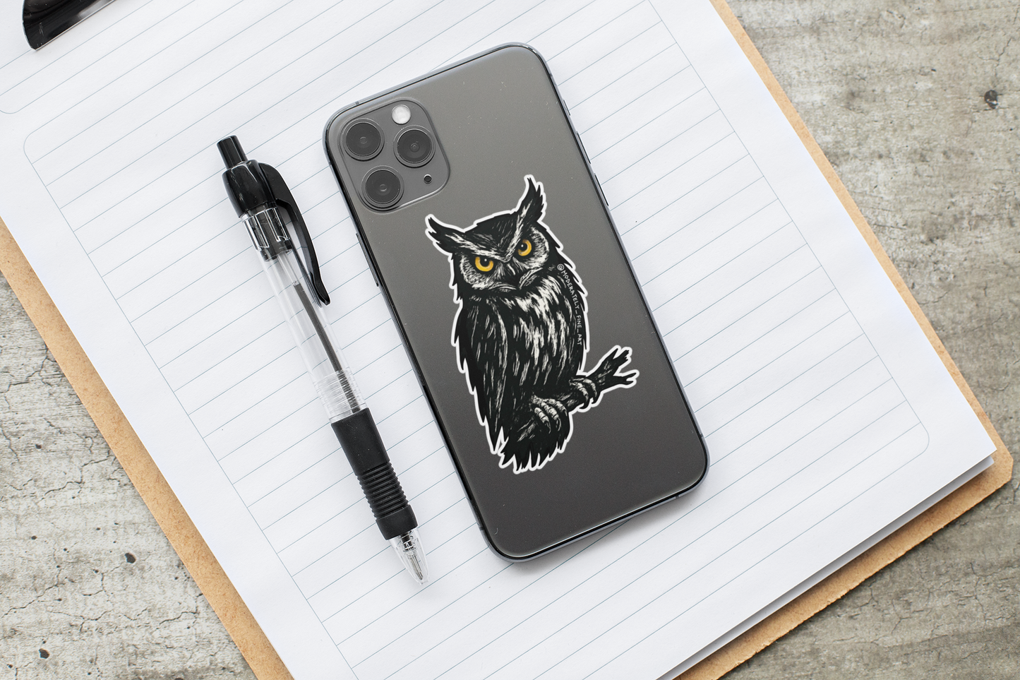 Owl Sticker