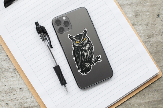 Owl Sticker