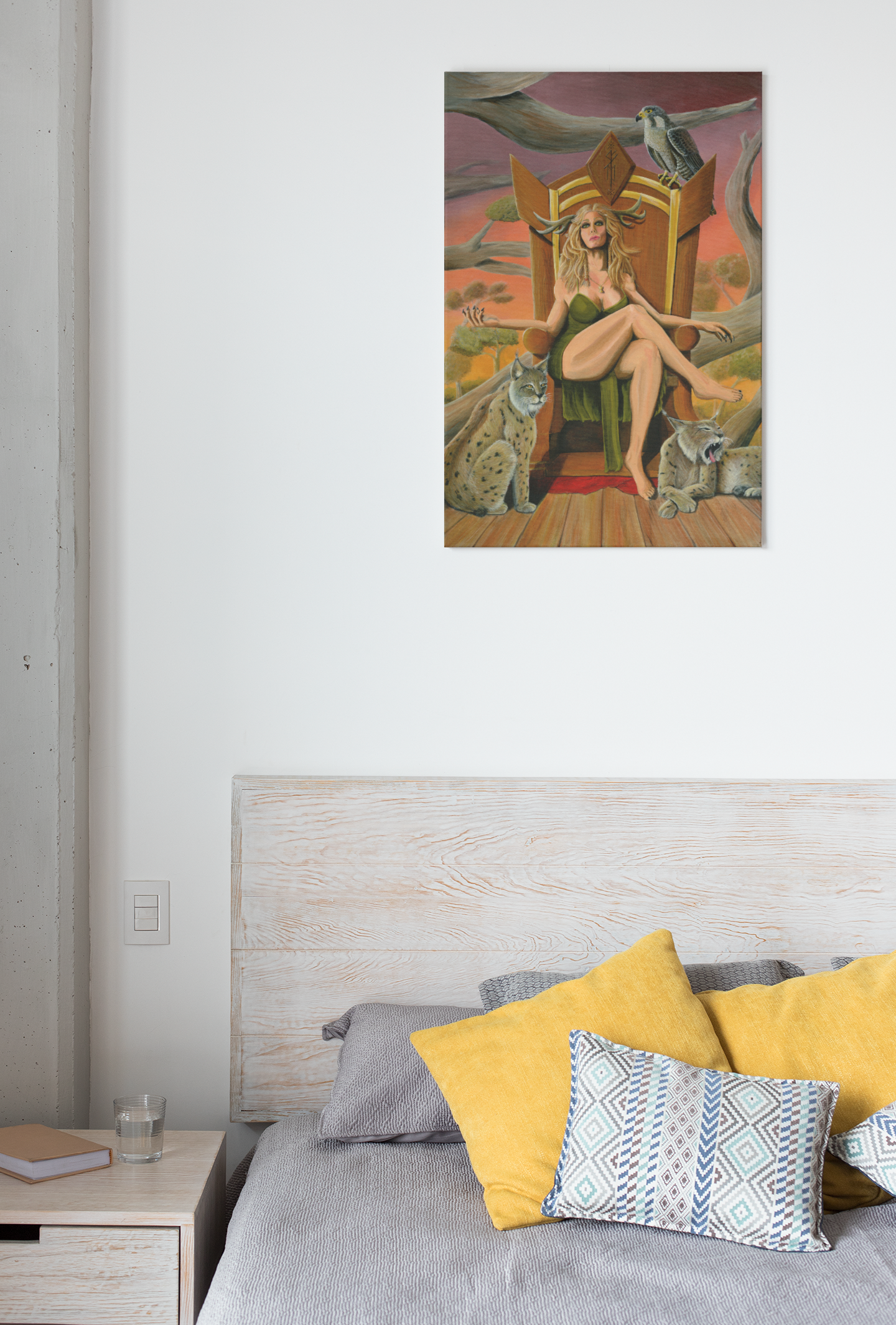 The Seer – 24x36 Original Acrylic on Canvas - Image 2