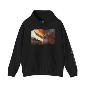 Threshold Hoodie - Unisex Sweatshirt with Original Artwork by Andy Carlson