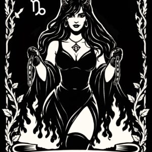 Capricorn Tarot Sticker