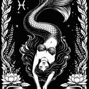Pisces Tarot Sticker