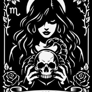 Scorpio Tarot Sticker