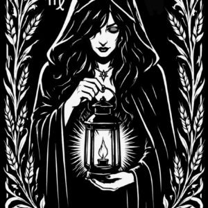 Virgo Tarot Sticker