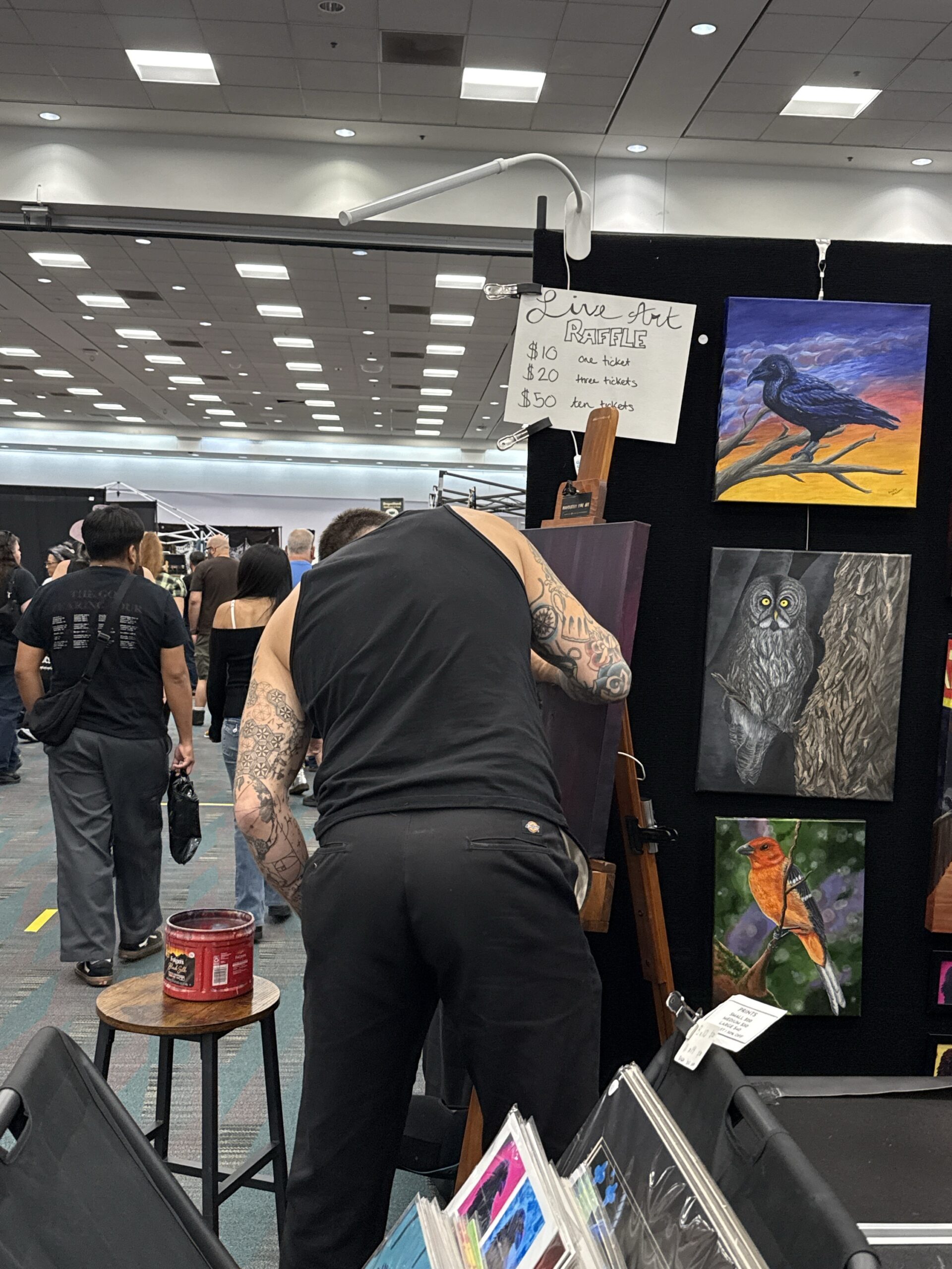 1 entry Live Raffle- Gothic Market