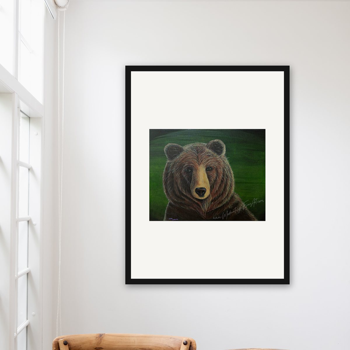 Bruce - Archival Print mockup
