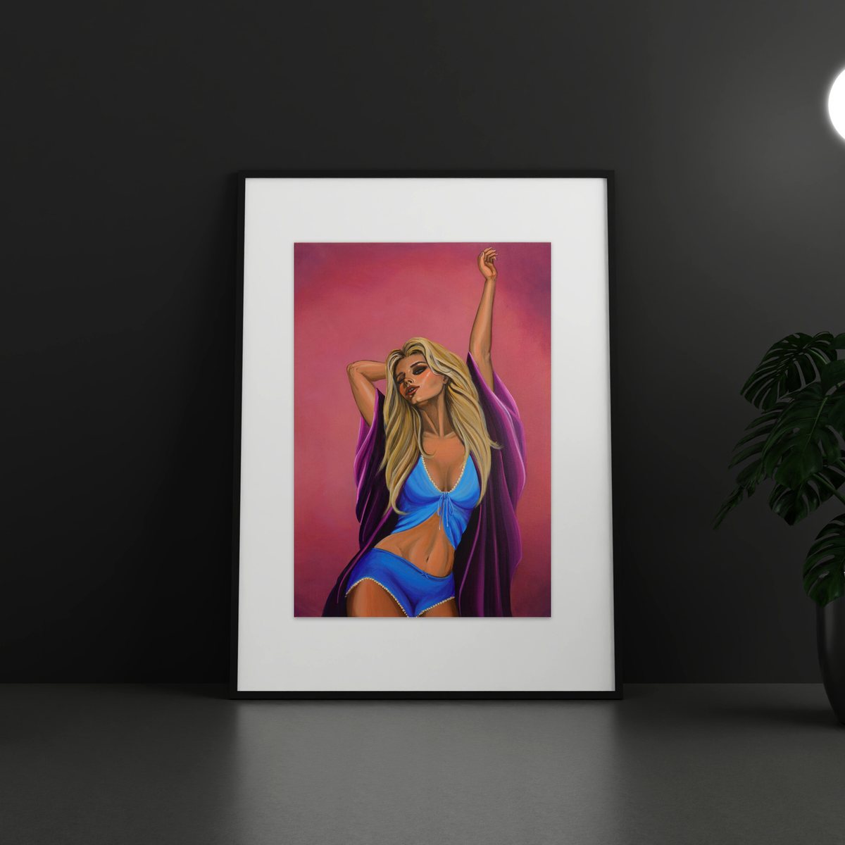 Sleeping In - Limited Edition Print mockup